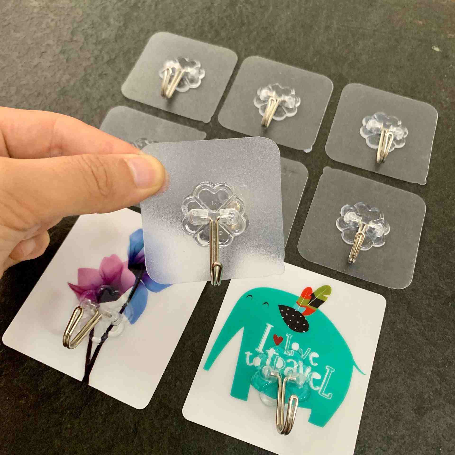 透明挂钩十个装 礼品代发 1.75元起