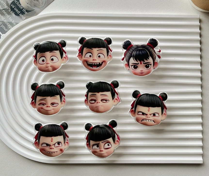 哪吒头贴纸 （12张） 礼品代发 3.50元起