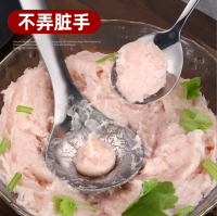 1个土豆丸小号家用自制虾丸虾球圆球肉丸子制作器圆形挖球勺省力神器 礼品代发 0.76元起