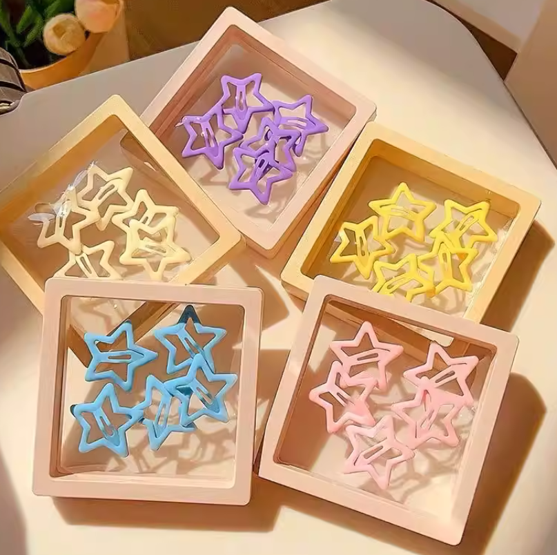 星星发夹（2个） 礼品代发 0.45元起