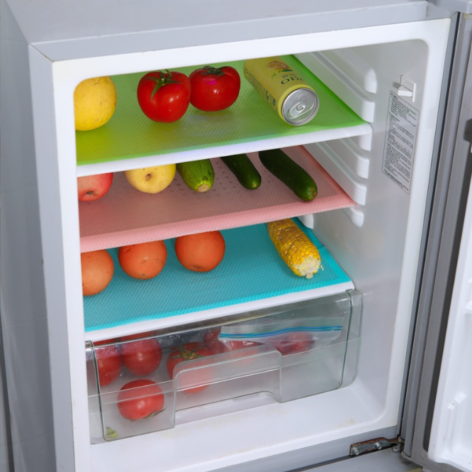 厨房可清洗冰箱隔污垫橱柜子抽屉加厚可裁剪防水防油防潮抗菌铺纸 礼品代发 2.15元起