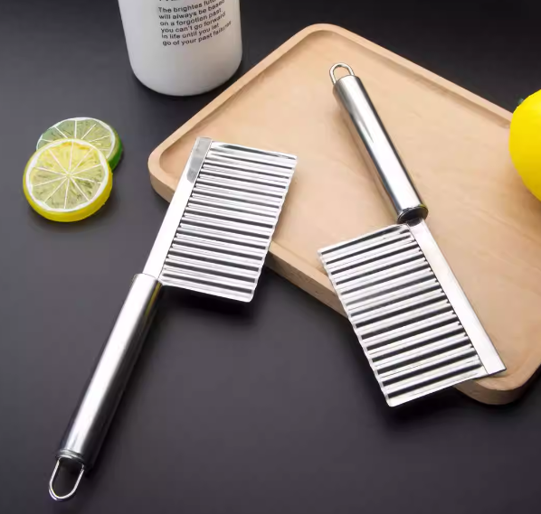 清仓波纹刀不锈钢狼牙土豆刀切土豆波浪刀厨房切菜花式切条器 礼品代发 0.75元起