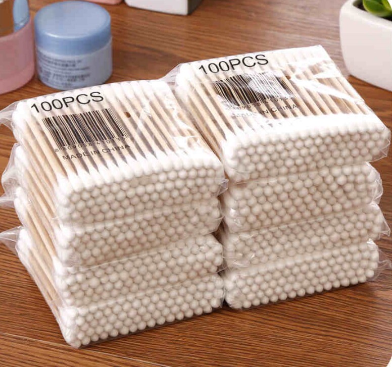 【纸盒装】双头棉签1包（100支） 礼品代发 0.60元起