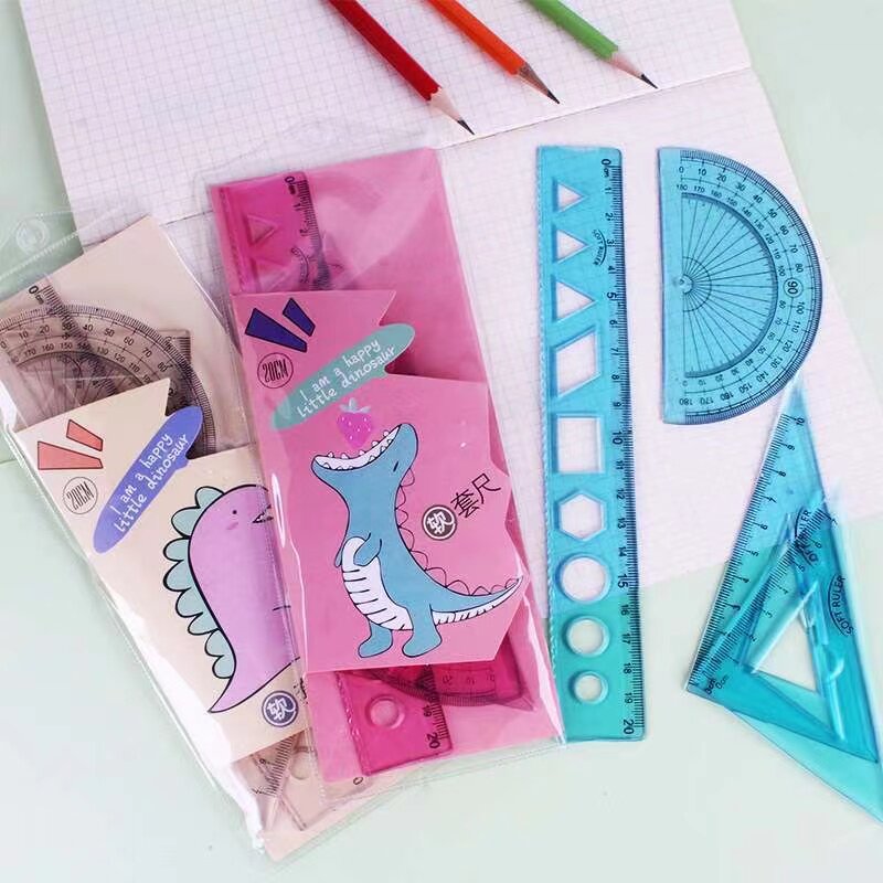 学生软套尺四件套*1 礼品代发 1.75元起